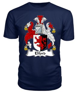 ScotsTee Elford Coat Of Arms Family Crest British Fleet T Shirt