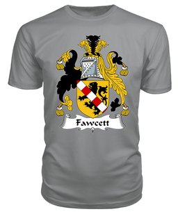 ScotsTee Fawcett Coat Of Arms Family Crest British Fleet T Shirt