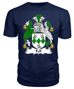 ScotsTee Fell Coat Of Arms Family Crest British Fleet T Shirt