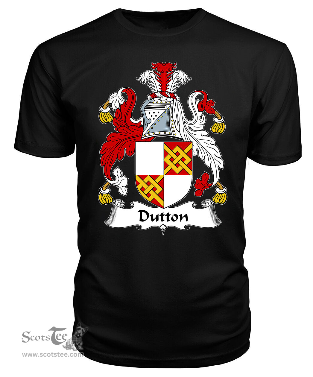 ScotsTee Dutton Coat Of Arms Family Crest British Fleet T Shirt