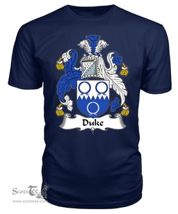 ScotsTee Duke Coat Of Arms Family Crest British Fleet T Shirt