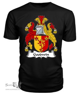 ScotsTee Goodwin Coat Of Arms Family Crest British Fleet T Shirt
