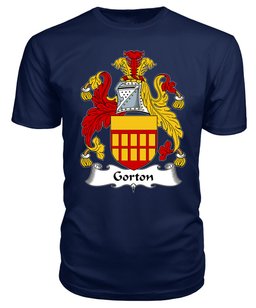 ScotsTee Gorton Coat Of Arms Family Crest British Fleet T Shirt