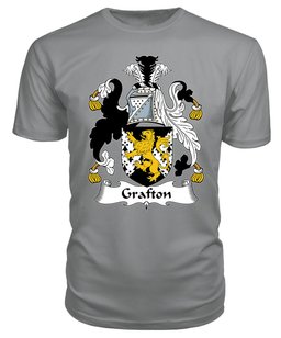 ScotsTee Grafton Coat Of Arms Family Crest British Fleet T Shirt