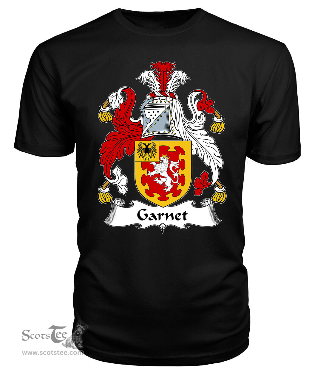 ScotsTee Garnet Coat Of Arms Family Crest British Fleet T Shirt