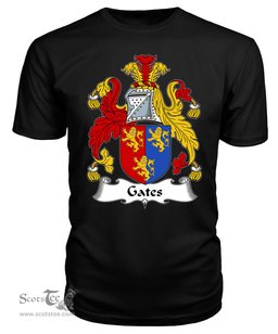 ScotsTee Gates Coat Of Arms Family Crest British Fleet T Shirt