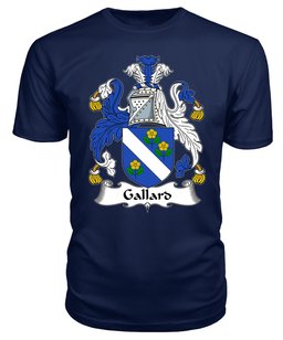 ScotsTee Gallard Coat Of Arms Family Crest British Fleet T Shirt