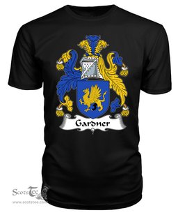 ScotsTee Gardner Coat Of Arms Family Crest British Fleet T Shirt