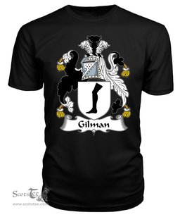 ScotsTee Gilman Coat Of Arms Family Crest British Fleet T Shirt