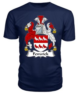 ScotsTee Fenwick Coat Of Arms Family Crest British Fleet T Shirt