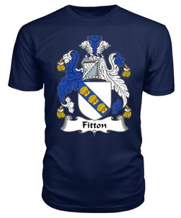 ScotsTee Fitton Coat Of Arms Family Crest British Fleet T Shirt