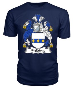 ScotsTee Fielding Coat Of Arms Family Crest British Fleet T Shirt