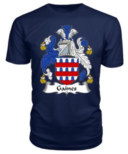 ScotsTee Gaines Coat Of Arms Family Crest British Fleet T Shirt