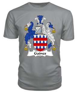 ScotsTee Gaines Coat Of Arms Family Crest British Fleet T Shirt
