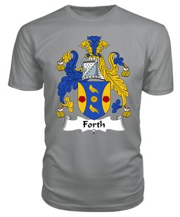 ScotsTee Forth Coat Of Arms Family Crest British Fleet T Shirt