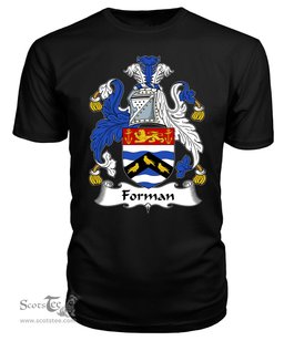 ScotsTee Forman Coat Of Arms Family Crest British Fleet T Shirt