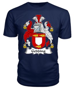 ScotsTee Gedding Coat Of Arms Family Crest British Fleet T Shirt