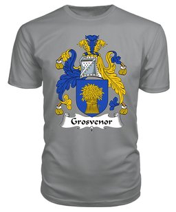 ScotsTee Grosvenor Coat Of Arms Family Crest British Fleet T Shirt