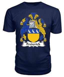 ScotsTee Frederick Coat Of Arms Family Crest British Fleet T Shirt