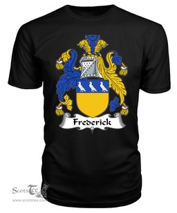 ScotsTee Frederick Coat Of Arms Family Crest British Fleet T Shirt
