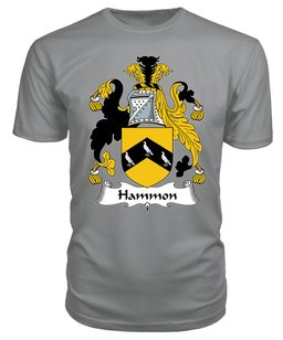 ScotsTee Hammon Coat Of Arms Family Crest British Fleet T Shirt