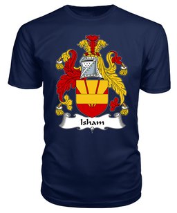 ScotsTee Isham Coat Of Arms Family Crest British Fleet T Shirt
