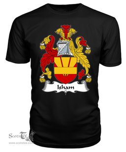 ScotsTee Isham Coat Of Arms Family Crest British Fleet T Shirt