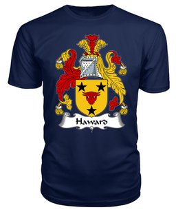 ScotsTee Haward Coat Of Arms Family Crest British Fleet T Shirt