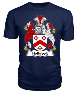 ScotsTee Holbrook Coat Of Arms Family Crest British Fleet T Shirt
