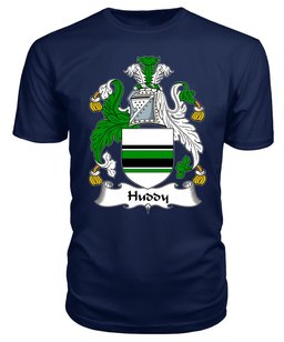 ScotsTee Huddy Coat Of Arms Family Crest British Fleet T Shirt
