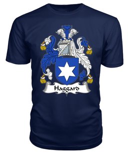 ScotsTee Haggard Coat Of Arms Family Crest British Fleet T Shirt