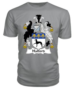 ScotsTee Halford Coat Of Arms Family Crest British Fleet T Shirt