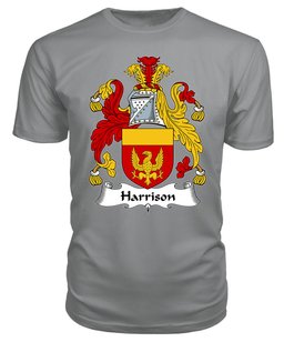ScotsTee Harrison Coat Of Arms Family Crest British Fleet T Shirt