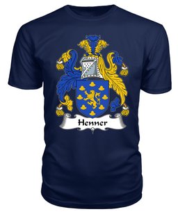 ScotsTee Henner Coat Of Arms Family Crest British Fleet T Shirt