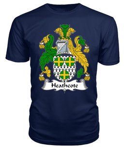 ScotsTee Heathcote Coat Of Arms Family Crest British Fleet T Shirt