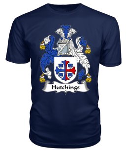 ScotsTee Hutchings Coat Of Arms Family Crest British Fleet T Shirt