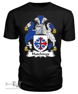 ScotsTee Hutchings Coat Of Arms Family Crest British Fleet T Shirt