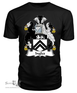 ScotsTee Ingle (s) Coat Of Arms Family Crest British Fleet T Shirt