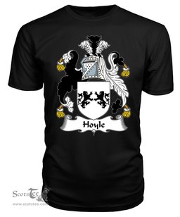 ScotsTee Hoyle Coat Of Arms Family Crest British Fleet T Shirt