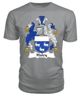 ScotsTee Haley Coat Of Arms Family Crest British Fleet T Shirt