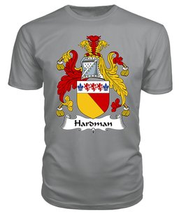 ScotsTee Hardman Coat Of Arms Family Crest British Fleet T Shirt