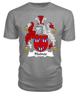 ScotsTee Haines or Haynes Coat Of Arms Family Crest British Fleet T Shirt