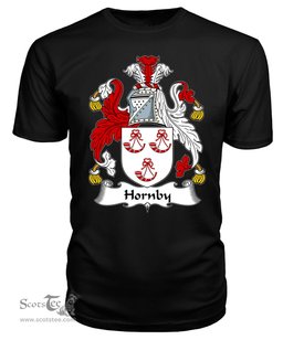 ScotsTee Hornby Coat Of Arms Family Crest British Fleet T Shirt