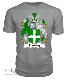 ScotsTee Hawley Coat Of Arms Family Crest British Fleet T Shirt