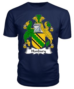 ScotsTee Hanbury Coat Of Arms Family Crest British Fleet T Shirt