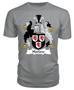 ScotsTee Harlow Coat Of Arms Family Crest British Fleet T Shirt