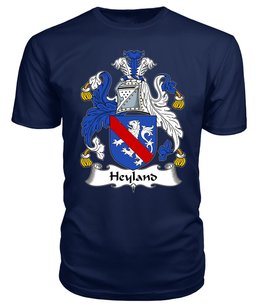 ScotsTee Heyland Coat Of Arms Family Crest British Fleet T Shirt