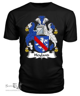 ScotsTee Heyland Coat Of Arms Family Crest British Fleet T Shirt