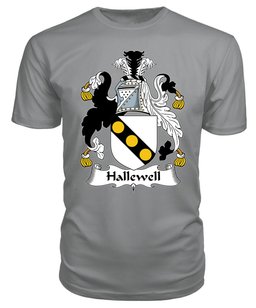 ScotsTee Hallewell Coat Of Arms Family Crest British Fleet T Shirt