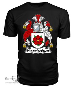 ScotsTee Higginbotham Coat Of Arms Family Crest British Fleet T Shirt